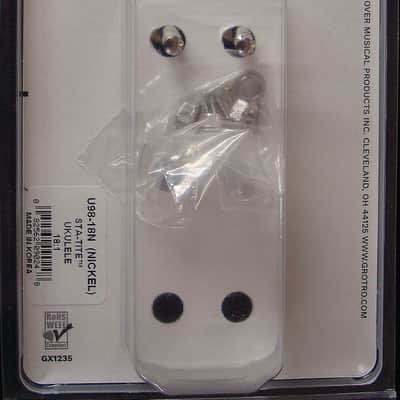 Grover U98-18N Geared Ukulele Tuning Machines, Nickel Finish image 4