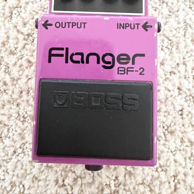 Boss BF-2 Flanger 1980-1984 (Black Label) Made In Japan | Reverb