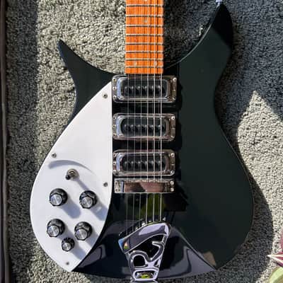 1986 Rickenbacker 350v63 Left Handed Semi Hollow Electric Guitar w/ OHSC image 1