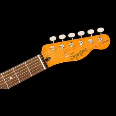 Squier Limited Edition Classic Vibe Custom Telecaster with Bigsby Charcoal Frost Metallic image 4