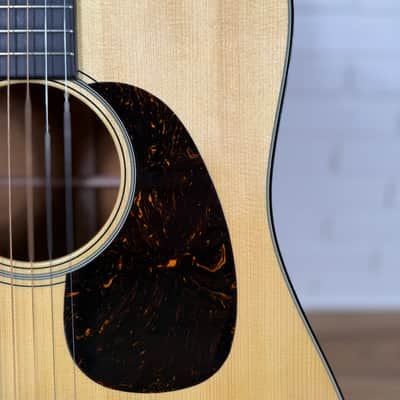 Martin Custom Shop 18 Style 12-Fret Dreadnought in Figured Beeswing Mahogany 2025 - Natural image 9