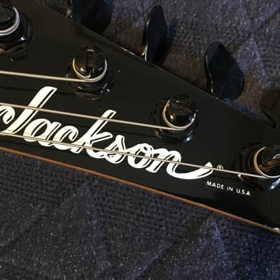 Jackson USA Bolt On 80s Vintage Bass Guitar image 7