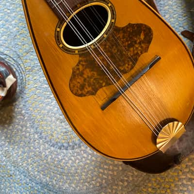 Unknown Bowlback Mandolin (needs nut) image 5