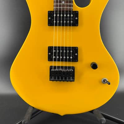 USA Handmade Hill Guitars Jon Hill Bootleg Aztec 2000's - Taxicab Yellow image 2
