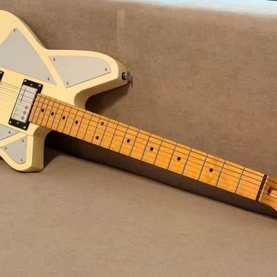 OG Reverend BC-1 Billy Corgan Signature – Chambered Korina, Railhammers & Upgraded String Tree image 4