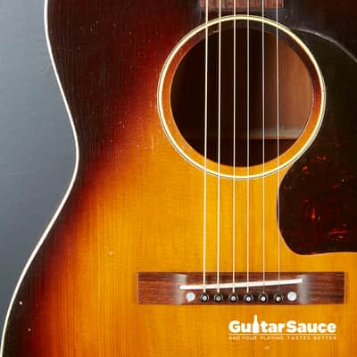 Gibson LG Acoustic Script Logo Norman’s Rare Guitars 1947 - Sunburst (Cod.1805VG) image 3