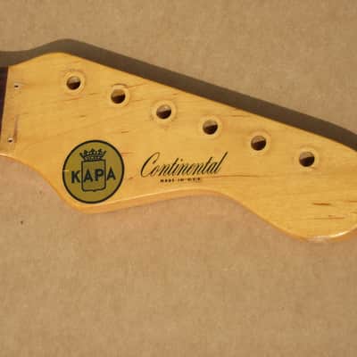 Vintage 1960s Kapa Continental Guitar Neck image 4