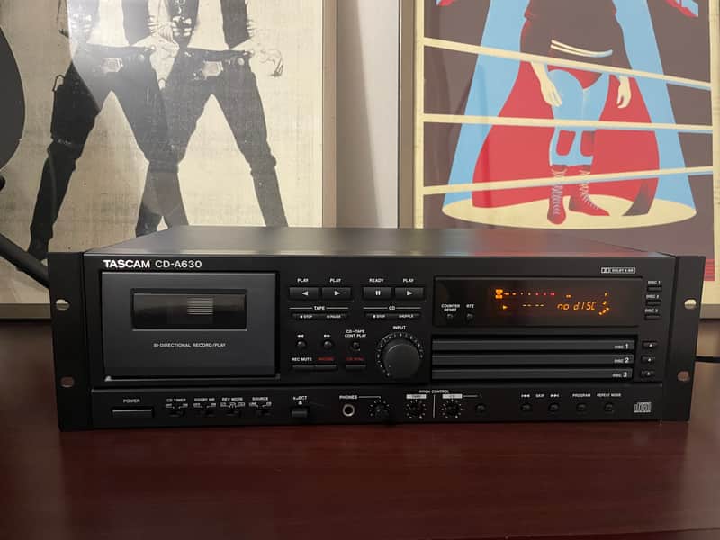 TASCAM CD-A630 Compact Disc Player / Reverse Cassette Deck image 1