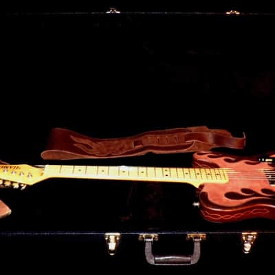 Hamer T 51 1991 Custom Leather. Only 1. Built For Bill Kaman, II. Very Rare. Collectible.  Boots. image 23