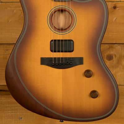 Fender Acoustasonic Standard Jazzmaster - Rosewood - Honey Burst image 1