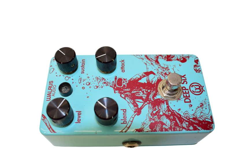 Walrus Audio Deep Six Compressor Guitar Effect Pedal image 1