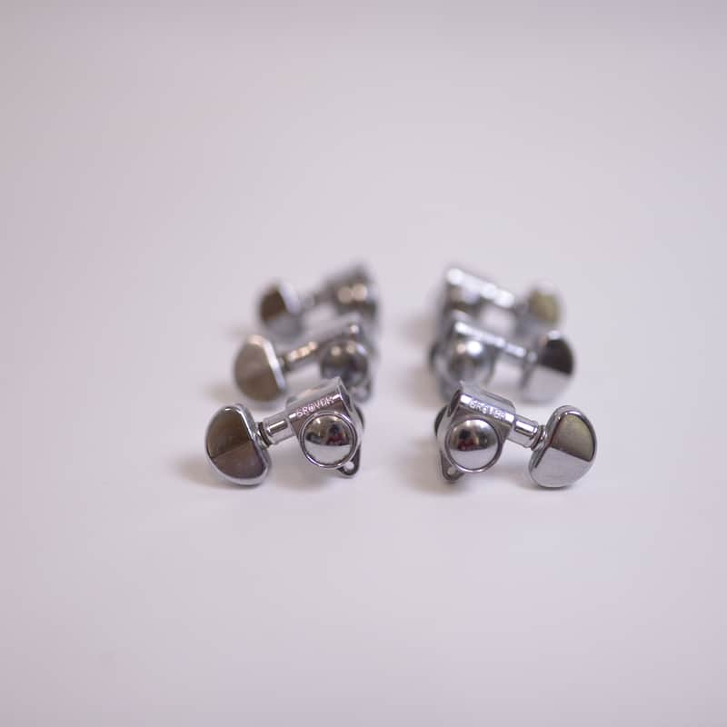 Grover Milk Bottle Rotomatic Tuners Chrome