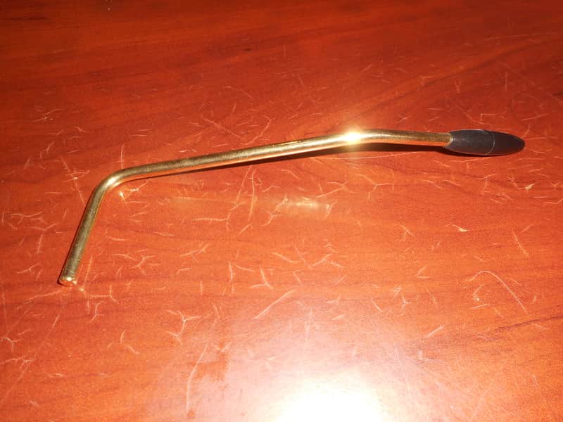 Hipshot 3/16" Guitar Tremolo Replacement Arm - GOLD image 1