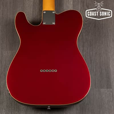 2006 ESP Edwards E-TE-100 Telecaster Candy Apple Red image 4