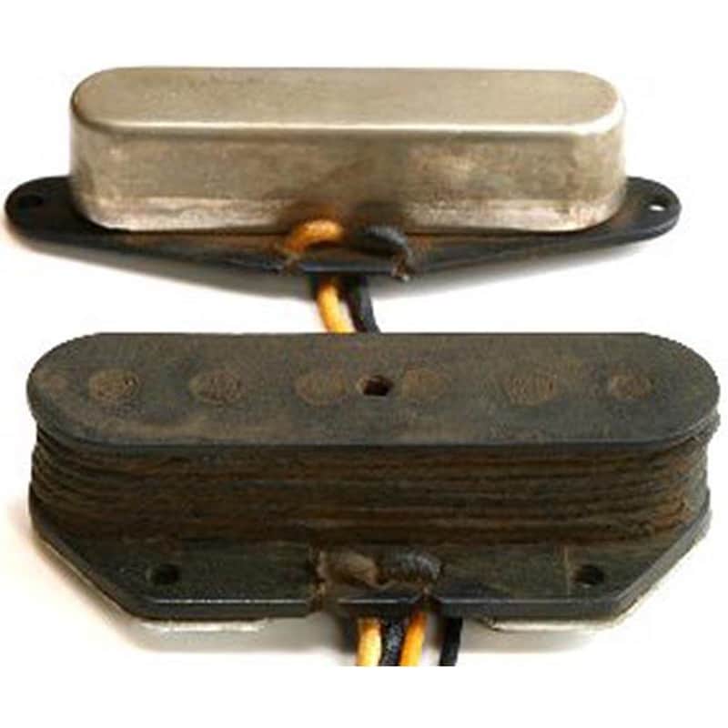 Bare Knuckle Blackguard Flat '50 Aged Tele Pickup Set image 1
