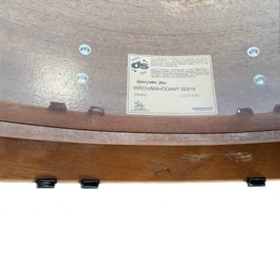 DS Drum Rebel Custom Shop Birch-Mahogany Black Pepper Burst Shell set Usata image 6