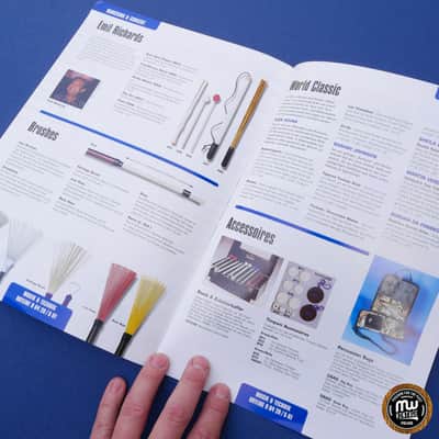 Pearl General Catalog 2002 + Music Technik RARE image 5