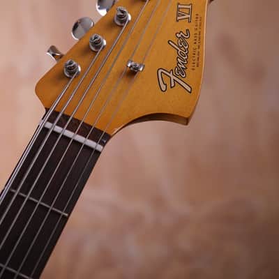 Fender Vintera II '60s Bass VI 6-String Electric Bass Guitar in Fiesta Red image 5