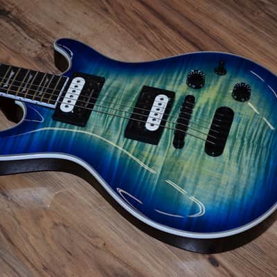Dean Select Series Icon Flametop in Ocean Burst image 6