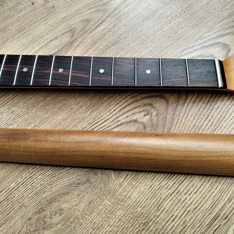 Telecaster Roasted Maple and Rosewood Vintage Guitar Neck Nitro Satin 21 Fret image 1