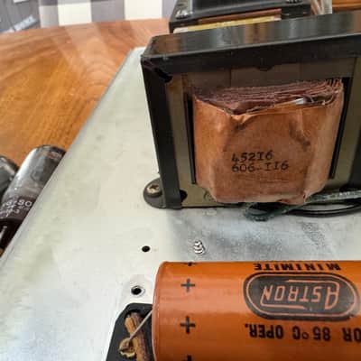 Fender Super Amp 1961 - pinkish brown image 13