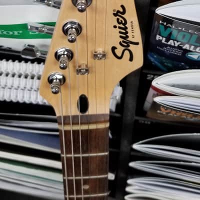 Squier By Fender Bullet Strat Polish Ebony image 3
