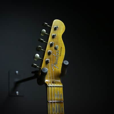 Fender Fender Custom Shop 1951 HS Telecaster - Super Heavy Relic Shell Pink 2024 - Super Heavy Relic Shell Pink image 5