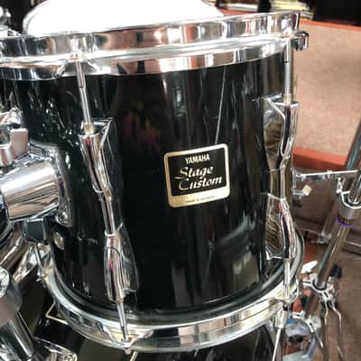 Yamaha Stage Custom Drum Kit (Mid ‘90s) - Black image 8