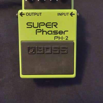 BOSS SUPER Phaser PH-2 台湾製 黒ラベル 1992年 Boss PH-2 Super Phaser (Silver or Black Label) 1988 - 2000 | Reverb