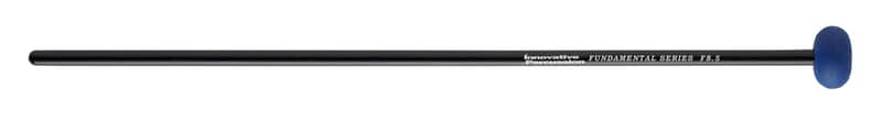 Innovative Percussion - F8.5 - Hard Rubber Marimba Mallets - Blue - Birch image 1
