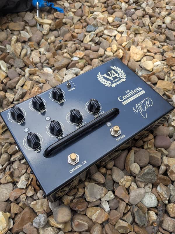 Victory Amps V4 Valve Overdrive Preamp Pedal 2016 - Black image 1