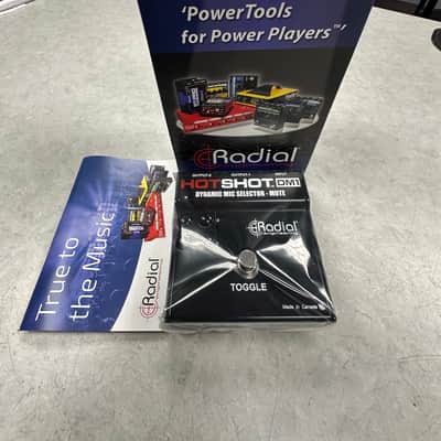 NEW OLD STOCK Radial HOTSHOT DMI Microphone Selector (factory sealed) image 1