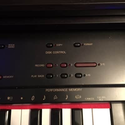 YAMAHA CLAVINOVA CVP-70 LATE 80'S TO EARLY 90'S EBONY EXCELLENT PURCHASED NEW ONE OWNER RARELY PLAY image 12