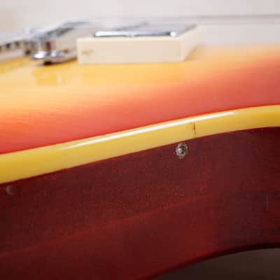 Greco EG-500 1978 Made In Japan Cherry Sunburst w/ Bag image 6