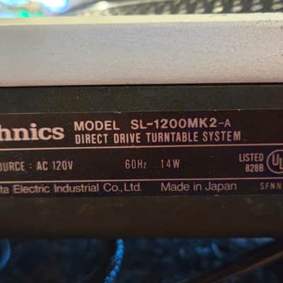 Very Nice Technics SL 1200 MK2-New Concorde Set-Up and Much More! image 10