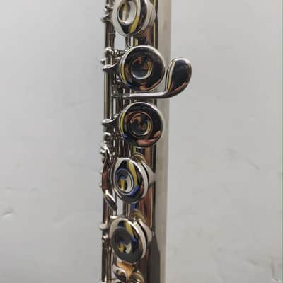 King Cleveland 610 Beginner Transverse Flute  2010's - Silver image 3