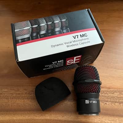 sE Electronics V7 MC2 Capsule for Sennheiser Wireless - Black image 1