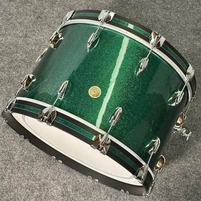 Gretsch Broadkaster 3pc Drum Set 22/12/16 Cadillac Green Sparkle - DCP Exclusive! image 5