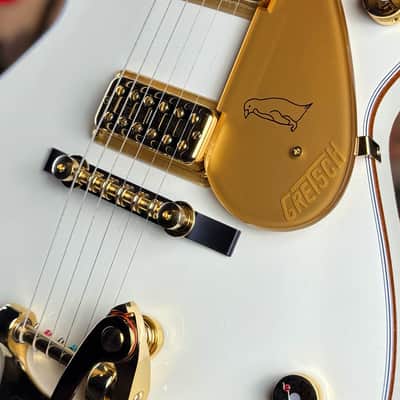 Gretsch White Penguin G6134T-58 Vintage Select - Vintage White image 11