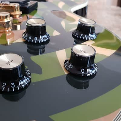 Epiphone Zakk Wylde Les Paul Custom 2008 Bullseye Camo image 19