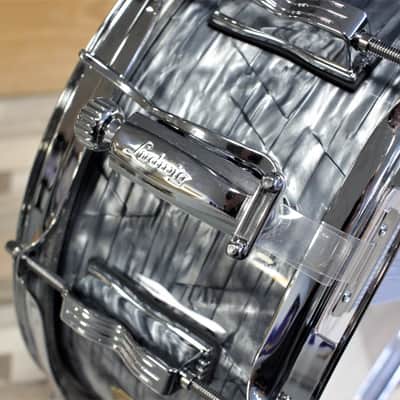 Ludwig LS9081Q 14x5.5 Jazz Fest - Sky Blue Pearl image 2