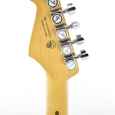 Fender American Ultra Stratocaster with Maple Fretboard Cobra Blue image 11