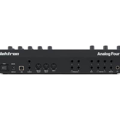 Elektron Analog Four MKII 4 Voice Tabletop Synthesizer (Black) [USED] image 4