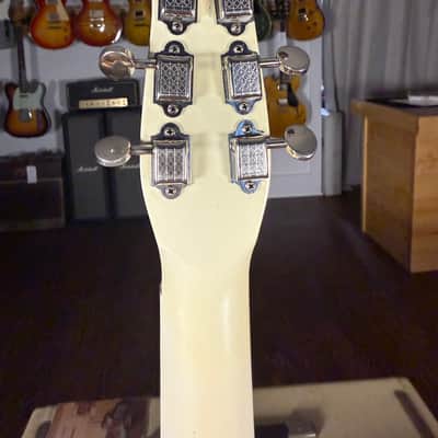 Danelectro 6026 DC-2 Deluxe Double Pickup Shorthorn 1960’s - White image 10