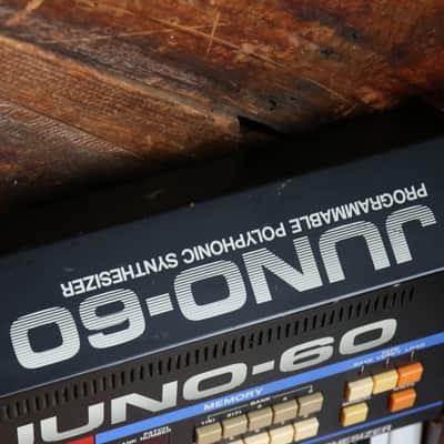 1983 Roland Juno-60 61-Key Polyphonic Synthesizer (Serviced) image 5