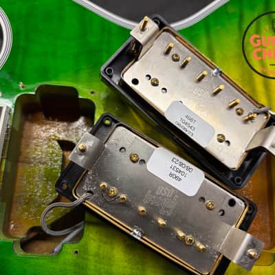 2023 Gibson Custom Shop Les Paul Custom Figured Iguana Burst M2M Long Tenon OHSC COA image 14