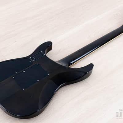 2008 Jackson Stars Soloist SL-TN01EMG Trans Black w/ Flame Maple Top, EMG 81 & Floyd Rose, Japan image 14