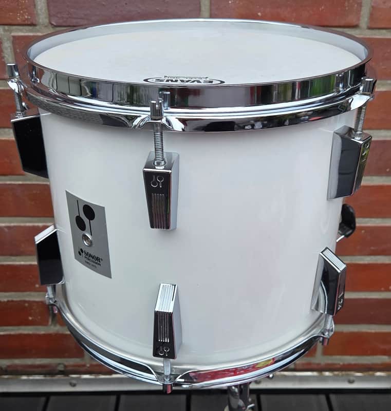 Sonor Phonic 14x10 strahlend weiß, nicht vergilbt image 1