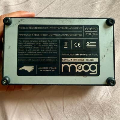 Moog Minifooger MF Drive v2 2013 - Black image 3