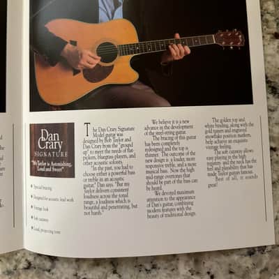 Taylor Price List & Catalog 1993 Dan Crary Koa 900 800 700 600 500 image 7